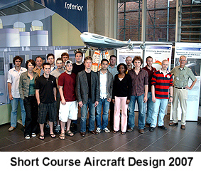 Short Course Aircraft Design in 2007