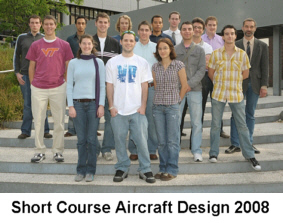 Short Course Aircraft Design in 2008