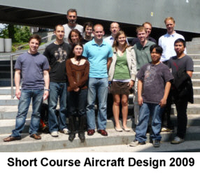 Short Course Aircraft Design in 2009