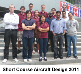 Short Course Aircraft Design in 2011