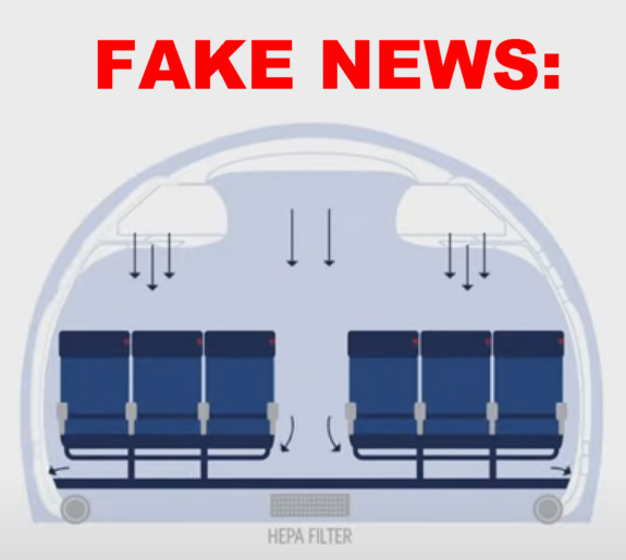 Delta FakeNews: Picture 'Air from top to bottom'