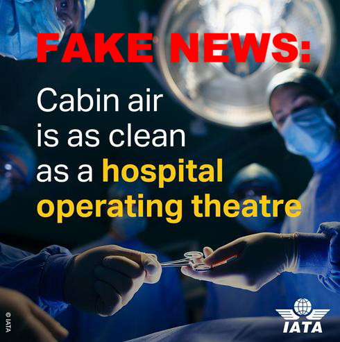 IATA FakeNews: Picture 'Operating Theatre'