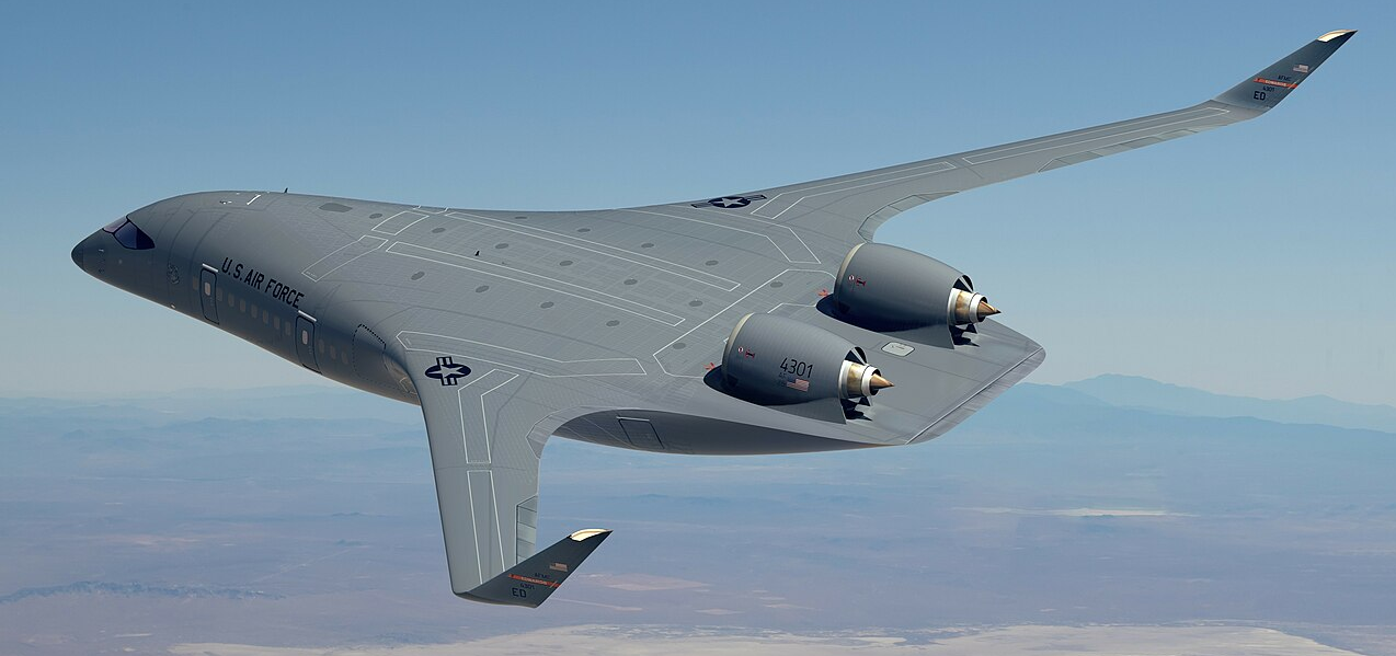 Rendering US Air Force BWB