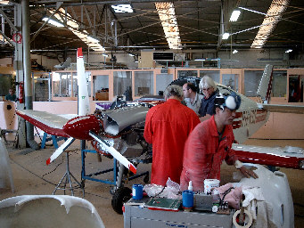 Endmontage einer Robin bei Apex Aircraft in Dijon