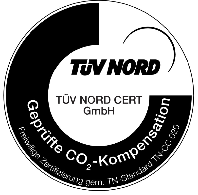 T�V Nord, gepr�fte CO2-Kompensation