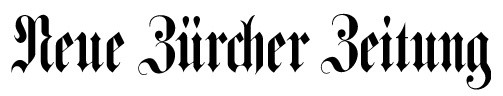 Neue Z&uuml;richer Zeitung